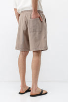 Oversize Keten Şort