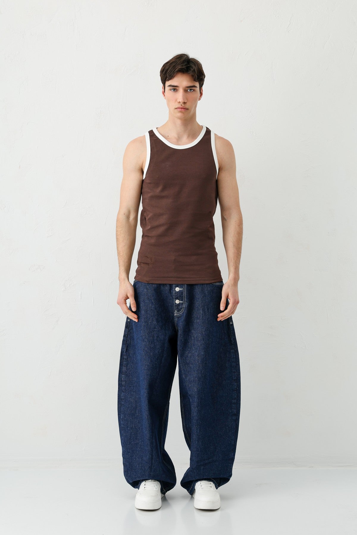Oversize Askılı Tişört