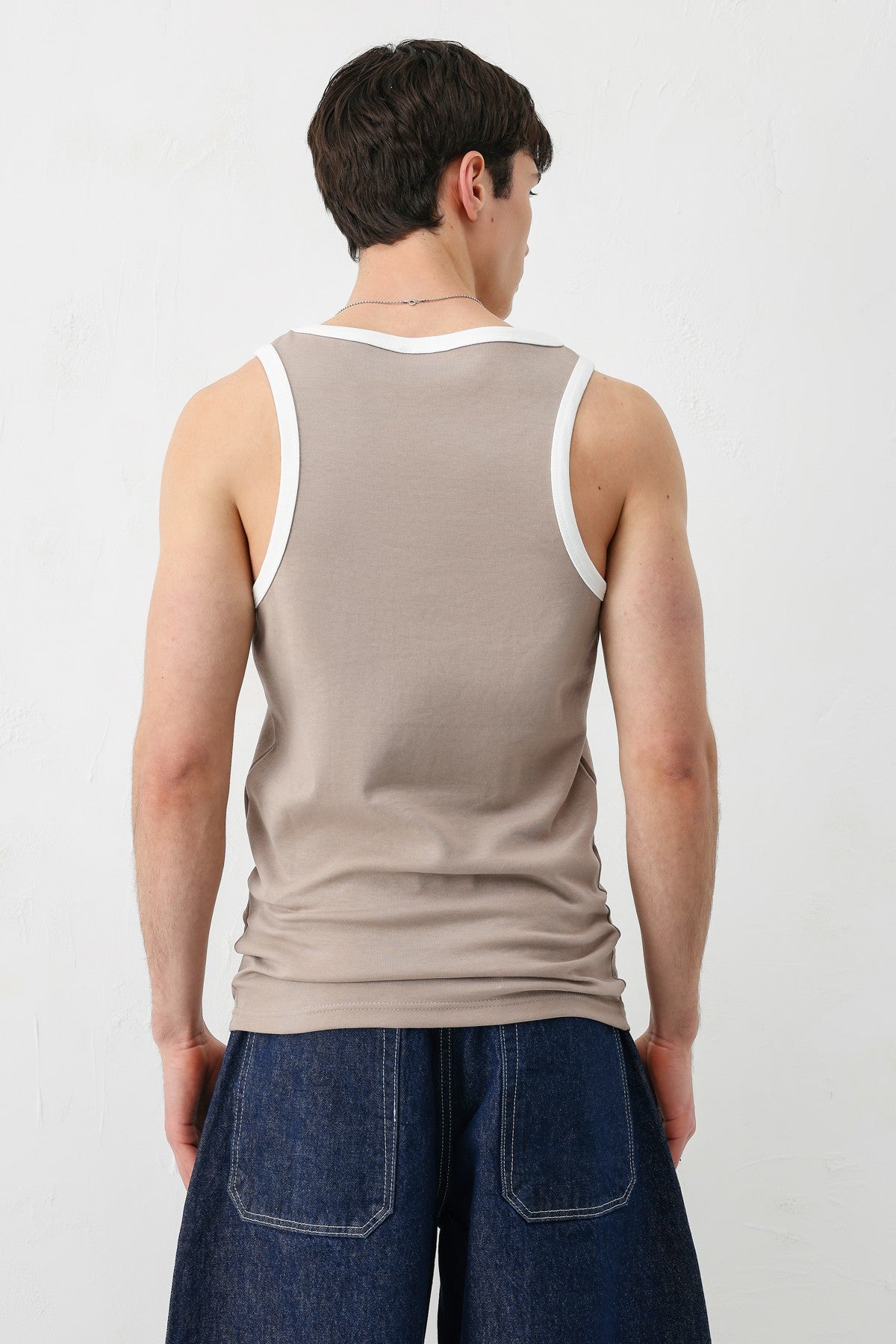 Oversize Askılı Tişört