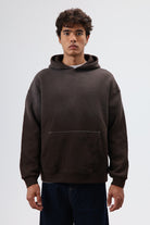 Oversize Nakış Detaylı Hoodie