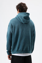 Oversize Nakış Detaylı Hoodie