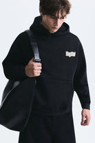 Oversize Sırt Baskılı Sweatshirt