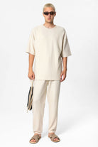 Oversize Basic Triko Eşofman Takım