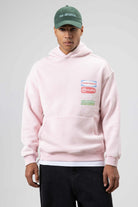 Oversize Yıkamalı Baskılı Kapüşonlu Sweatshirt