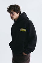 Oversize Yıkamalı Kapüşonlu Sweatshirt
