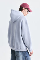 Oversize Yıkamalı Kapüşonlu Sweatshirt