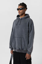 Premıum Yıkamalı Kapüşonlu Oversize Sweatshirt