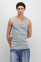 Yıkamalı Tank Top Kaşkorse Atlet