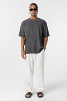 Yıkamalı Ottoman Basic Oversize Tişört