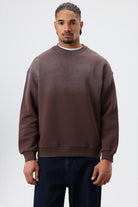 Yıkamalı Taş Detaylı Oversize Sweatshirt