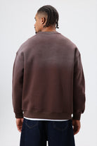 Yıkamalı Taş Detaylı Oversize Sweatshirt