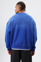 Yıkamalı Taş Detaylı Oversize Sweatshirt