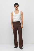 Yüksek Bel Flare Fit Pantolon