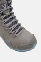Vaneda-1240 V Clutch Pro Mid Nubuk Kadın Bot Gri-Bot-6-Milagron.com