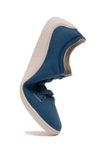 Vaneda-1383 V Barefoot Comfort Keten Erkek Ayakkabı İndigo Mavi-Sneakers-8-Milagron.com