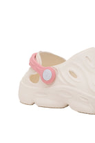 Vaneda-5516 Vaneda Hybrid Eva Sandalet Kadın Terlik Fildişi-Sandalet & Terlik-6-Milagron.com