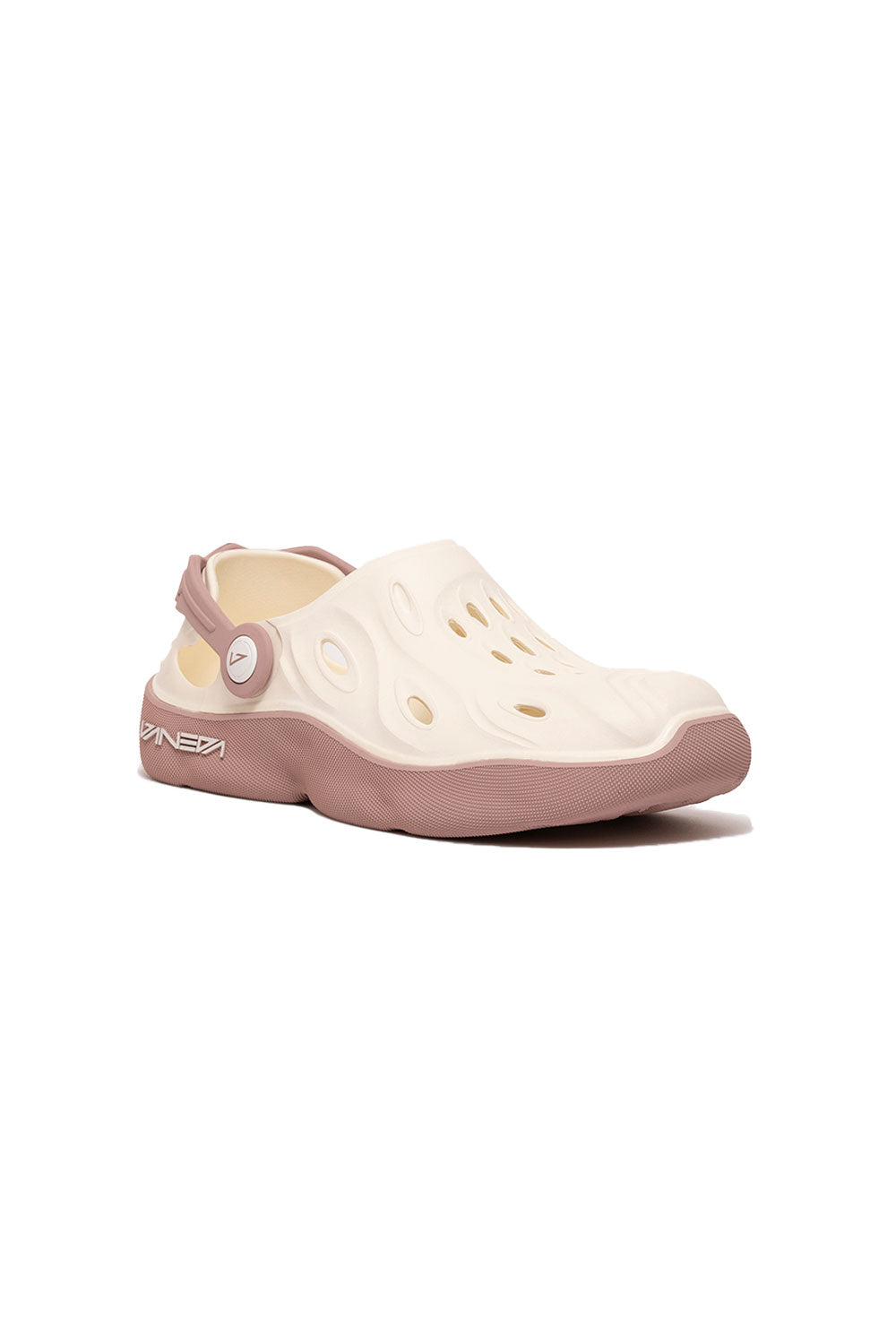 Vaneda-5517 Vaneda Pro Hybrid Sandalet Kadın Terlik Fildişi-Sandalet & Terlik-2-Milagron.com