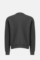Vaneda-Bisiklet Yaka Oversized Fit Next Unisex Sweatshirt Antrasit-2-Milagron.com