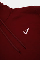 Vaneda-Kapüşonlu Regular Fit Next Unisex Sweatshirt Bordo-3-Milagron.com