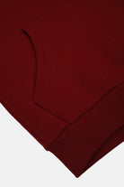 Vaneda-Kapüşonlu Regular Fit Next Unisex Sweatshirt Bordo-4-Milagron.com