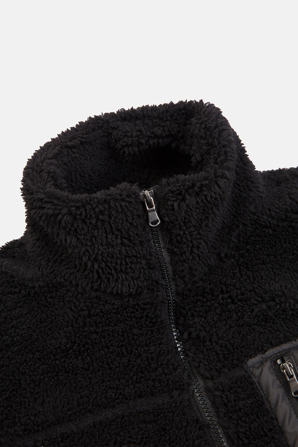 Vaneda-Urbanwild Sherpa Ceket Siyah-3-Milagron.com