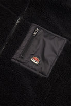 Vaneda-Urbanwild Sherpa Ceket Siyah-4-Milagron.com