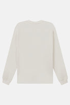 Vaneda-Urbanwild Uzun Kollu Waffle Tshirt Beyaz-2-Milagron.com