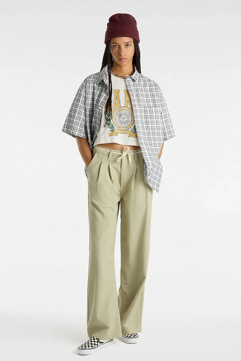 Vans-First Team Relax Crop Marshmallow-T-Shirts-2-Milagron.com