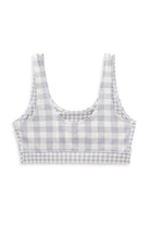 Vans-Mixed Up Gingham Bralette Languid Lavender-Crop Top-2-Milagron.com