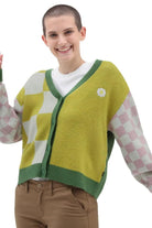 Vans-Oversized Floral Cardigan-Kazak & Triko-1-Milagron.com