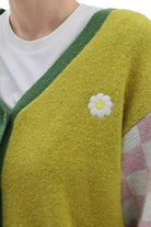 Vans-Oversized Floral Cardigan-Kazak & Triko-3-Milagron.com