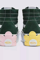 Vans-SK8-Hi Tapered Stackform OSF GREEN/MULTI-Sneakers-3-Milagron.com