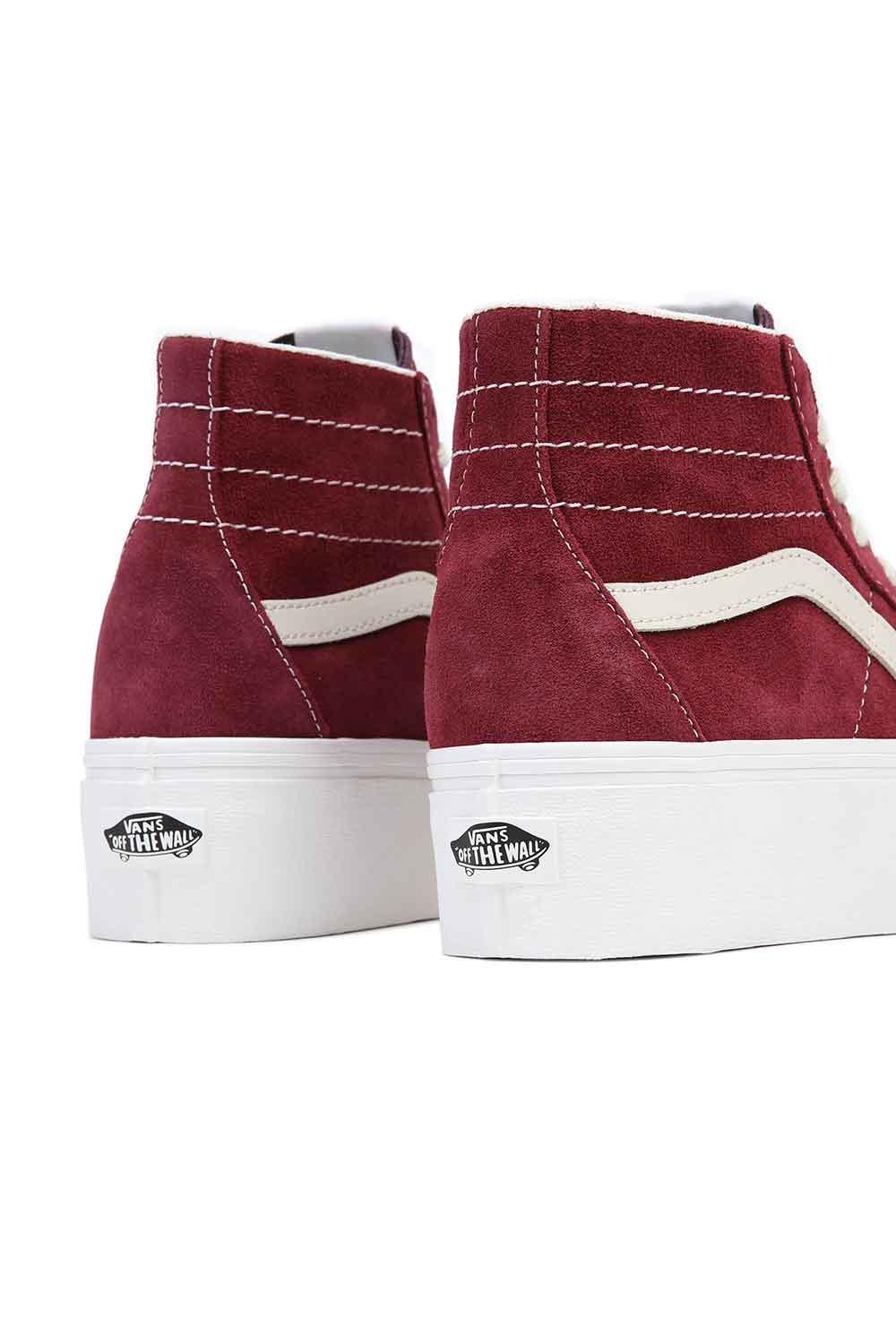 Vans-UA SK8-Hi Tapered Stackform Tawny Port-Sneakers-7-Milagron.com