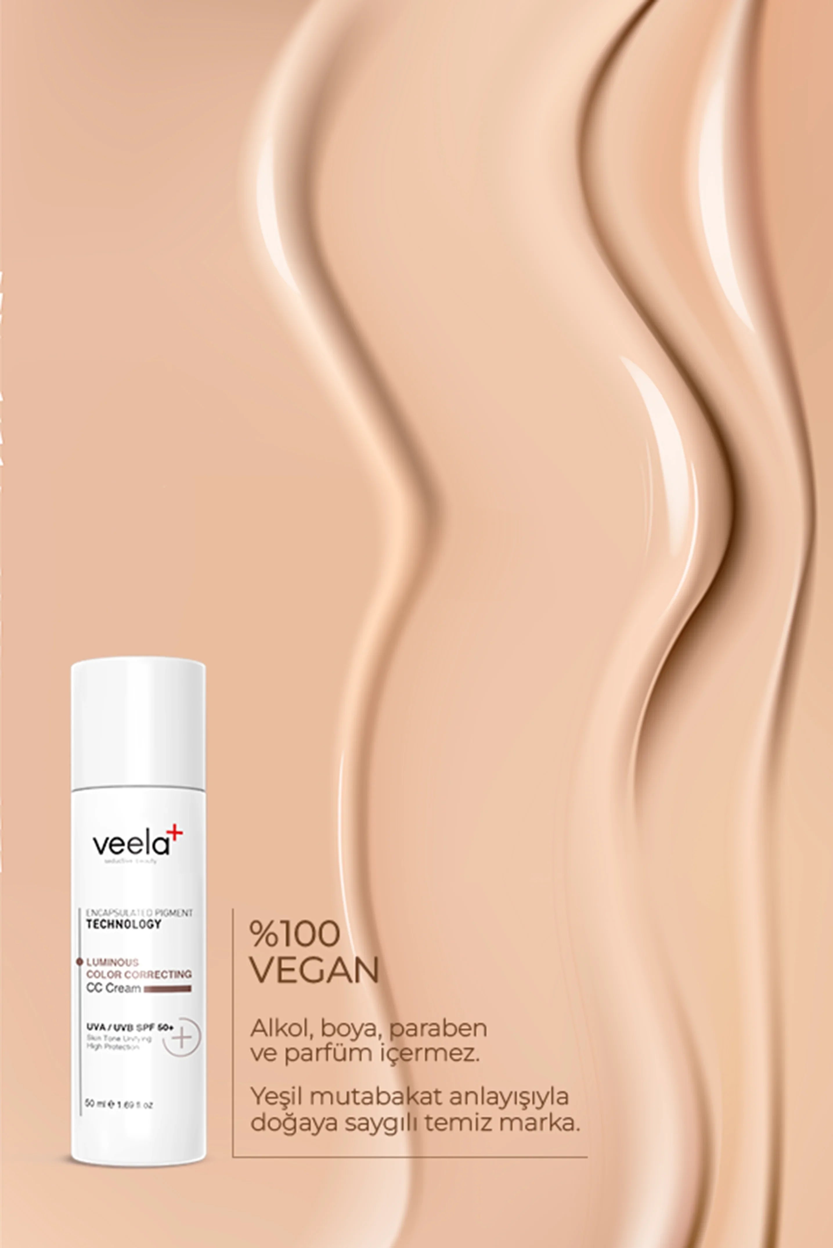 Kapatıcı, Cilt Tonu Eşitleyici Ve Leke Karşıtı Luminous Color Correcting Cc Cream Spf 50+
