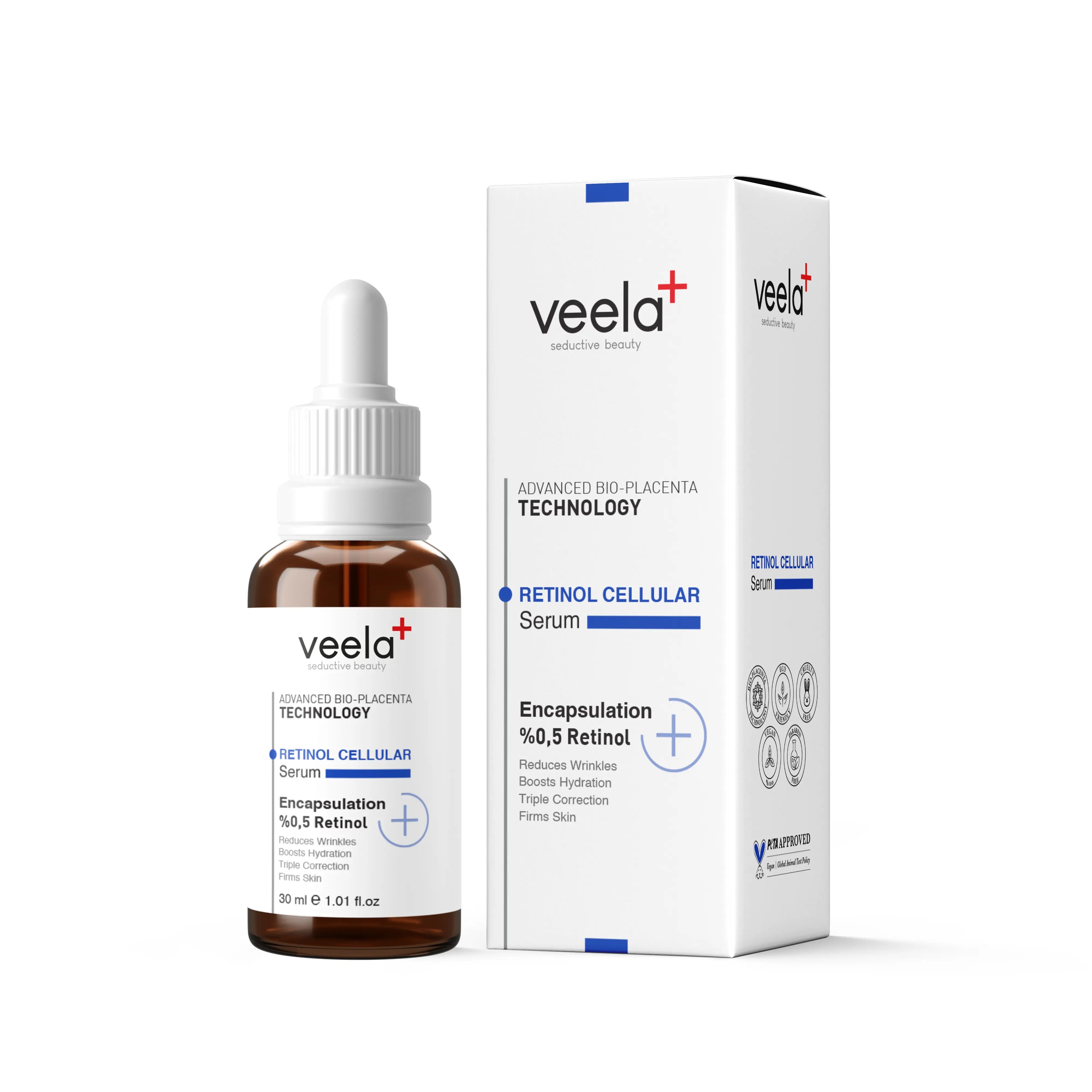 Yaşlanma Karşıtı Ve Kırışıklık Giderici, Onarıcı Retinol Cellular Serum