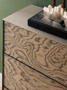 Ako Ahşap Ve Metal Dressoir Minimalist Lüks Konsol