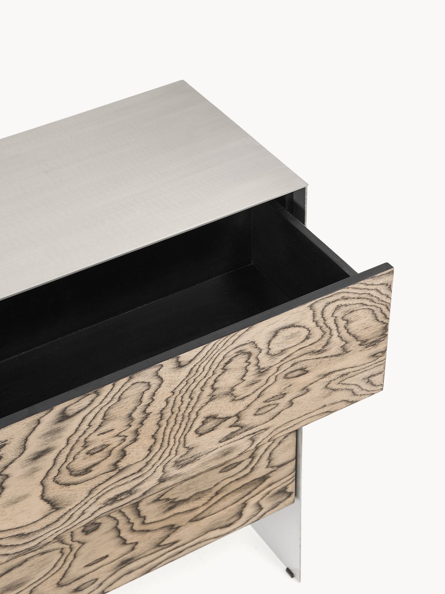 Ako Ahşap Ve Metal Dressoir Minimalist Lüks Konsol