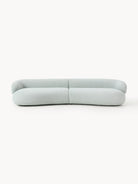 Velotti 4 Kişilik Bouclé Kanepe Alba
