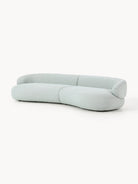 Velotti 4 Kişilik Bouclé Kanepe Alba