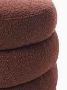 Alto Bouclé Döşemeli Bank - Lüks Makaron Tasarım