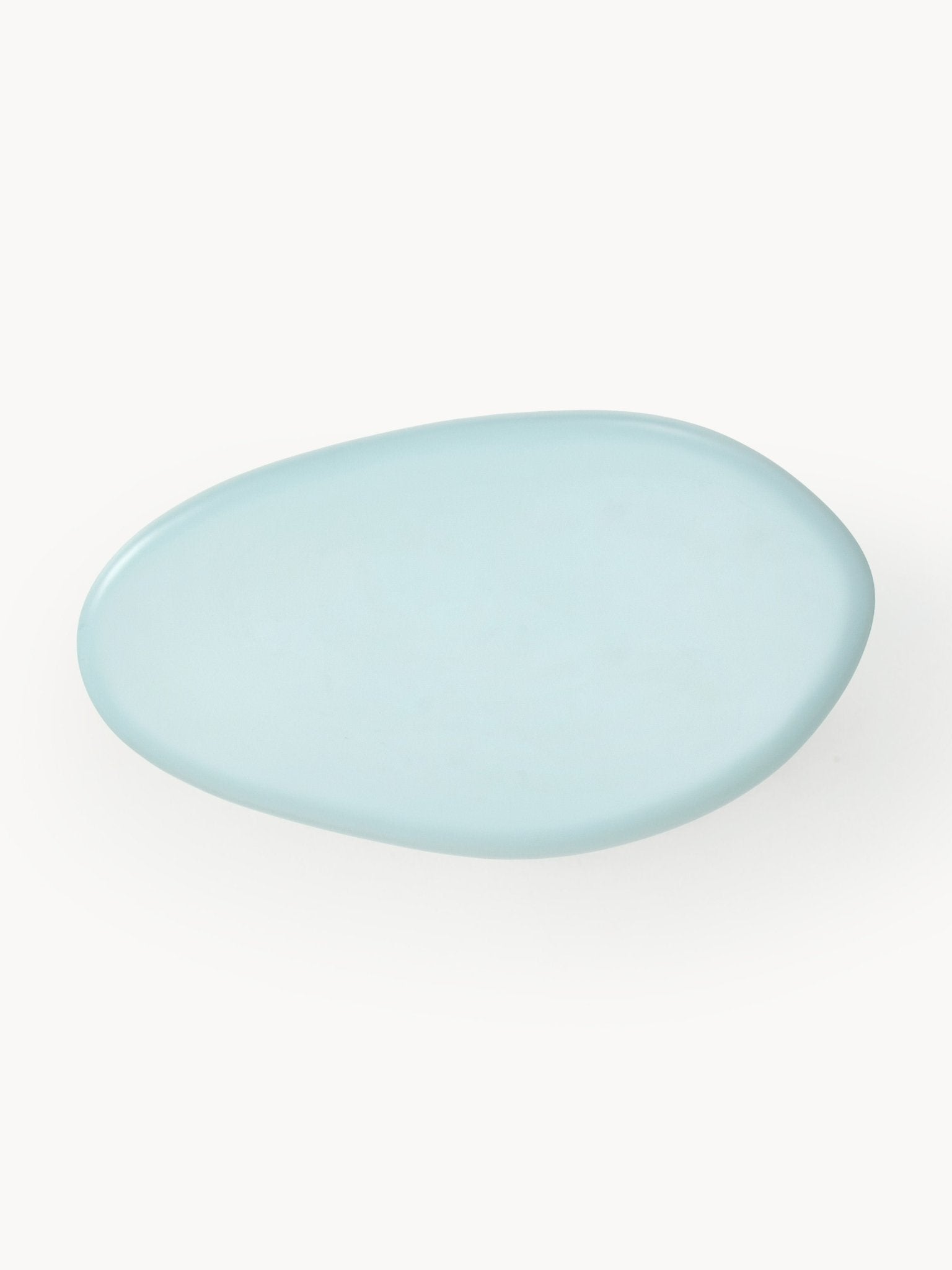Anaya Modern Organik Tasarım Orta Sehpa Açık Mavi Fiberglas