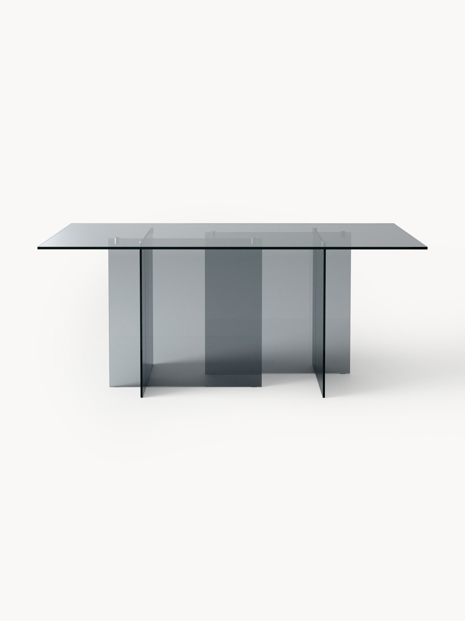 Anouk Modern Cam Yemek Masası 180X90 Cm Şık Tasarım