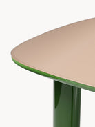 Beni Organik Yemek Masası Cam Üst Tablalı 200X110 Cm