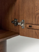 Cadi Masif Meşe Ahşap Dressoir 160 Cm