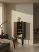Calary Yivli Ön Yüzeyli Yüksek Dolap 75X130 Cm