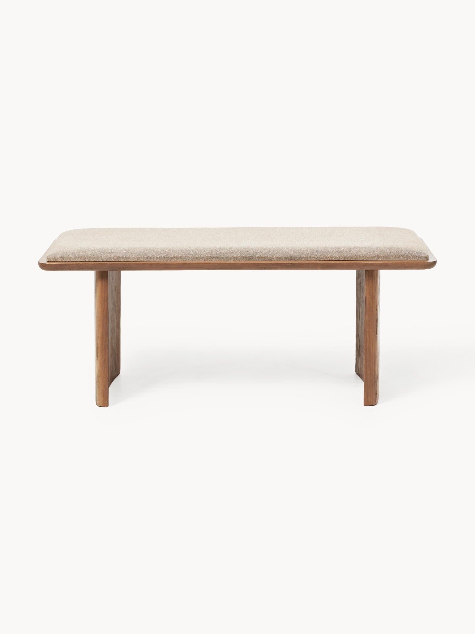 Chandler Masif Meşe Döşemeli Bank 110 Cm