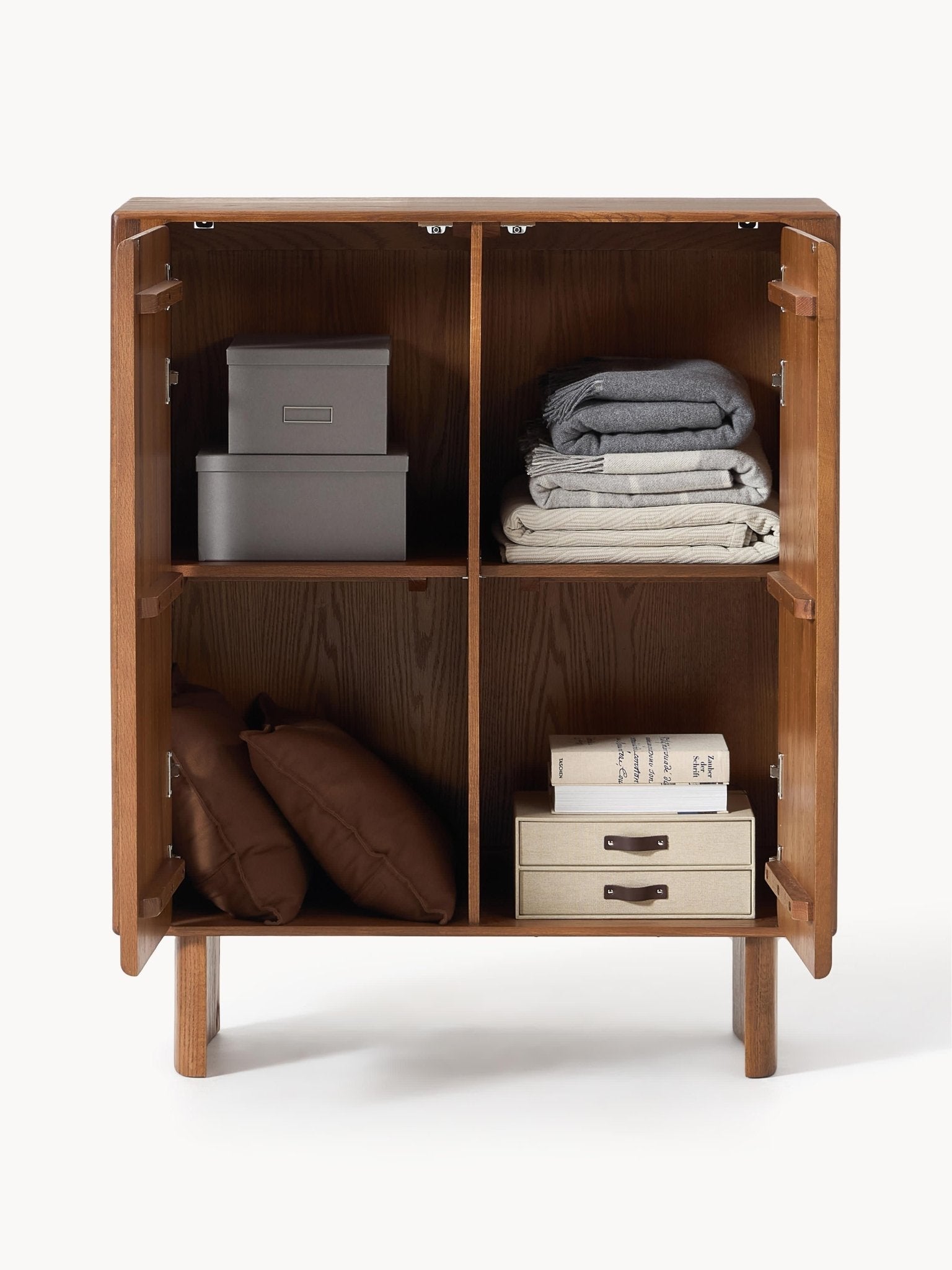 Chandler Masif Meşe Dressoir 100 Cm