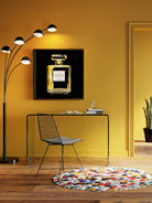 Club Cam Çalışma Masası Modern Minimalist 125Cm Şeffaf Tasarım