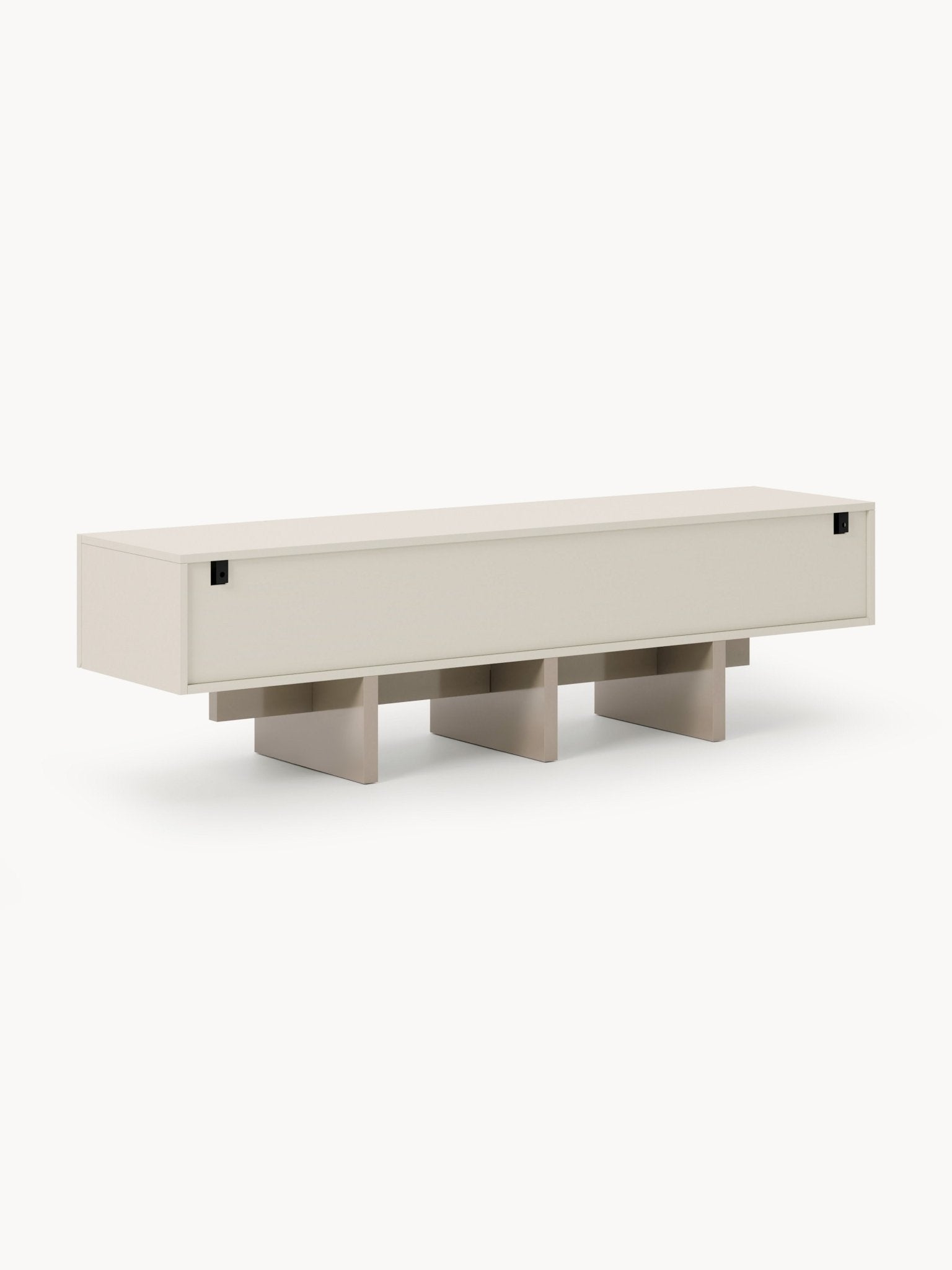 Dado Modern Ahşap Tv Ünitesi 180 Cm Bej Ve Taupe