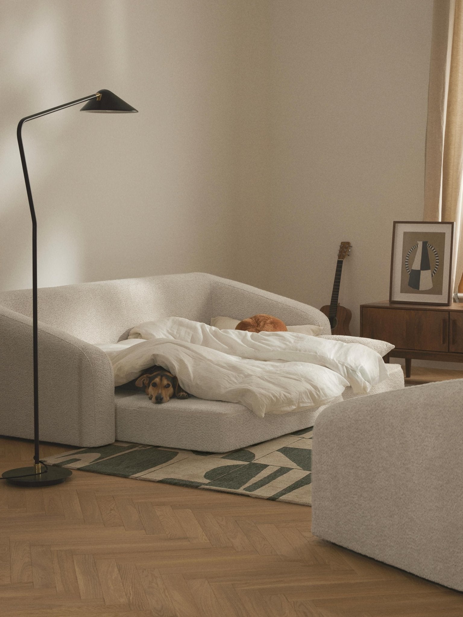 Eliot Teddy Bouclé Yataklı Kanepe - Şıklığı Ve Rahatlığı Bir Arada Sunuyor